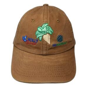 Legend Baseball Cap Brown OS Strapback Holly Hybrids SESVANDERHAVE Cotton Hat